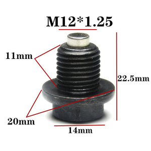 Chất lượng cao OEM/ODM gia công dầu cắm vít chủ đề Bolt dầu cống cắm m14x1.5 m12x2.25 từ dầu Bolt - Product Image 2