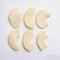 Gedroogde appelblokjes met schil, bulkverpakking, gedroogde fruitsnack