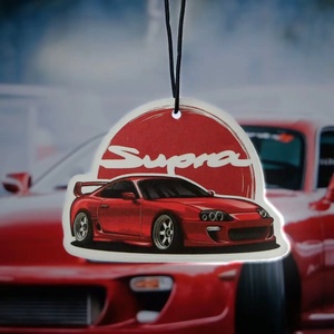 <span class=keywords><strong>Clip</strong></span> de parfum de voiture en papier 9cm COOL avec évaporation naturelle Élimination durable des odeurs - Product Image 3