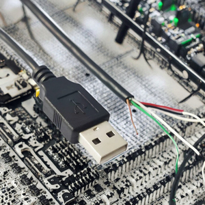 Bochara <span class=keywords><strong>USB</strong></span> 2.0 cáp loại một nam để gõ một nam lá + <span class=keywords><strong>B</strong></span>ện PVC che chắn Áo khoác kích thước màu đen 30cm 50cm 1m 1.5m 1.8M 3M 5M - Product Image 3