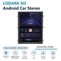 Lodark N3 Écran de voiture 9,7 pouces Carplay Stéréo Android GPS/WIFI/FM/BT OEM 4G LTE Lecteur multimédia Android