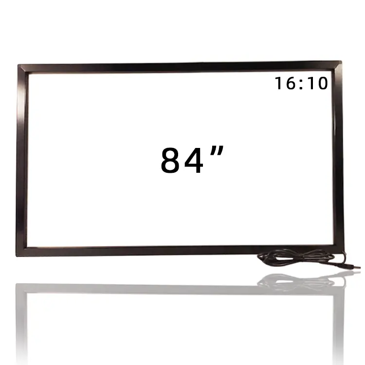 84 inch large USB infrared touch frame for TV display wall with 20 points