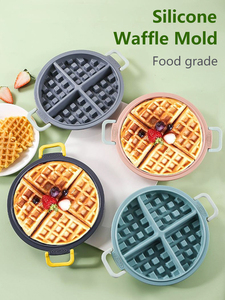 <span class=keywords><strong>Moule</strong></span> <span class=keywords><strong>en</strong></span> <span class=keywords><strong>silicone</strong></span> écologique pour gaufres, chocolat, muffins, gâteaux, bougies et pâtisseries, plaque de cuisson pour <span class=keywords><strong>four</strong></span> domestique DIY - Product Image 4