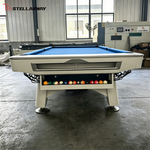Table <span class=keywords><strong>de</strong></span> billard américaine <span class=keywords><strong>8</strong></span> pieds avec plateau en ardoise, prix <span class=keywords><strong>de</strong></span> gros, pour projets <span class=keywords><strong>de</strong></span> bars et clubs - Product Image 2