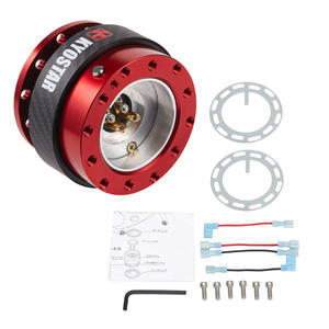 Diluncurkan dengan Sekali Klik! <span class=keywords><strong>Kit</strong></span> Adaptor Hub Kontrol Pelepasan Cepat Setir Balap Universal Aluminium Hitam Merah Biru - Product Image 5