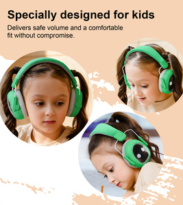 Protège-oreilles pliables en ABS avec bandeau réglable certifiés CE, réduction du bruit, pour la sécurité des enfants - Product Image 4