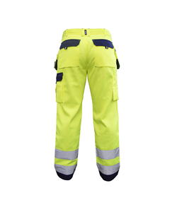 Hot Sale Hi <strong>Vis</strong> Cosntrcution Cargo Mens Safety <strong>Work</strong> <strong>Trousers</strong> - Product Image 2