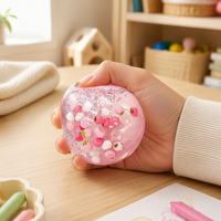 Nouveauté : Jouet anti-stress en TPR à rebond lent, en forme de fruit de Noël, fait main, boule souple