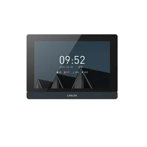 Visiophone Ip V39 avec écran LCD couleur de 10.1 pouces, interphone, moniteur d'intérieur, wi-fi, Tuya, pour appartement