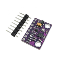 MPU-9250 MPU9250 BMP280 SPI IIC/I2C 10DOF akselerasi giroskop kompas 9-sumbu Sensor papan modul GY-91 UNTUK Arduino 3-5V