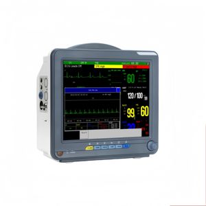 Peralatan Rumah Sakit Perangkat Medis Monitor Tanda Vital 12-inci Braket Opsional Troli Monitor - Product Image 6