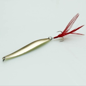 Mồi câu kim loại <span class=keywords><strong>Spinner</strong></span> Spoon 5g-40g, móc ba ngạnh lông vũ, mồi giả câu cá Bass, cá hồi, dụng cụ câu cá Pesca, mồi giả Wobblers Pacas - Product Image 4