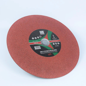 Disque de coupe en oxyde d'aluminium de 355 mm, haute dureté, meule abrasive ronde pour meuleuse à métal, Vietnam - Product Image 1