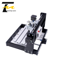 Mesin Router CNC Pengukir Laser 3018 PRO, Mesin Router Mini DIY GRBL ER11 untuk Kayu PCB PVC dengan Pengontrol Offline
