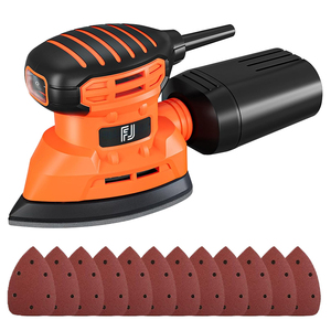 <span class=keywords><strong>Lijadora</strong></span> de ratón <span class=keywords><strong>con</strong></span> cable de 130W al por mayor <span class=keywords><strong>con</strong></span> recolección de polvo y mango de agarre suave para reacondicionamiento de muebles DIY - Product Image 2