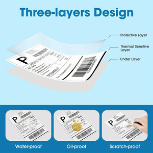 Y812 108mm 4 X 6 Inch 203dpi Inkless Direct Imprimante Thermique Pos Machine Label Barcode Thermal <b>Printer</b> - Product Image 4
