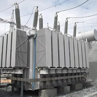 Transformateur de distribution triphasé immergé dans l'huile à forte charge 10000 kVA 35 kV 10 kV/11 kV avec fonction d'alarme de surcharge