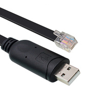 Fabricante de cables RS232 de alta calidad Cable serie USB a RJ12 Adaptador de cable serie industrial FT232 para APC PDU UPS POS