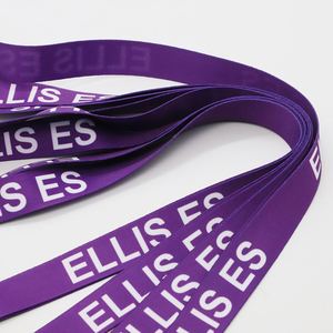 Custom Logo Polyester Lanyard School Event Gift Advertising Neck Strap Student Id Card Holder Safety Breakaway Lanyard - Product Image 4