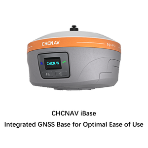 สถานีฐาน CHC IBase Professional Multi-Constellation GNSS (สำหรับ RTK) เครื่องรับส่งสัญญาณกำลังสูง 5W ระดับ IP67 1408 ช่องสัญญาณ ระยะ 5-8 กม. - Product Image 1