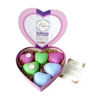Boîte cadeau de mariage pour demoiselle d'honneur, boîte d'arrangement en forme de cœur avec couvercle en papier de fleur de Rose au chocolat pour la saint-valentin