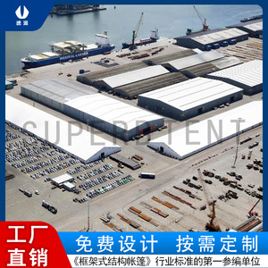 Carpa de Almacenamiento Industrial de Alta Resistencia, Capacidad de Carga en el Techo de Más de 20 lb/sq.ft, Solución de Almacenamiento para Exteriores - Product Image 5