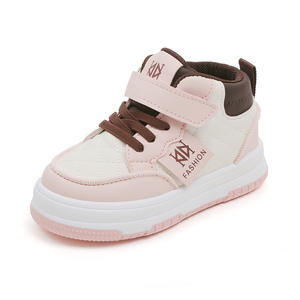 2025 primavera autunno Unisex <span class=keywords><strong>Sneakers</strong></span> sportive di alta qualità per ragazzi Casual scarpe <span class=keywords><strong>alte</strong></span> bianche da <span class=keywords><strong>bambina</strong></span> con suola morbida - Product Image 1
