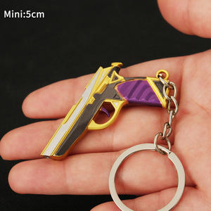 Couteaux Valorant porte-clés accessoires Killjoy Yoru <span class=keywords><strong>Riot</strong></span> Gaming anneau de sauge jett regalos y ensembles de valor rgx couteau valorant - Product Image 6