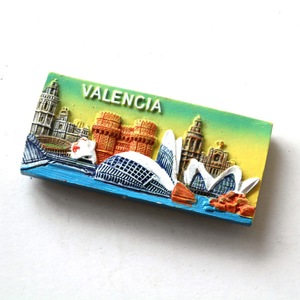 Imán de Resina Hecho a Mano para Refrigerador, Recuerdo Turístico de Argelia, <span class=keywords><strong>Hercegovina</strong></span> y el Taj Mahal, Diseño Personalizado al por Mayor - Product Image 4