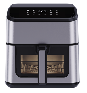 Friteuse à air multifonctionnelle carrée en acier inoxydable <span class=keywords><strong>RAF</strong></span> Classic 1600W avec écran tactile 8L pour camping-car, usage domestique et extérieur - Product Image 1