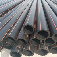 Granulés noirs bimodaux en polyéthylène haute densité (HDPE) vierge P6006 PE100, matière première pour les tuyaux de pression d'eau et de gaz