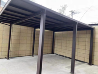Panneaux de toiture en aluminium ondulé Amas Sun Shade Great Wall pour abris de stationnement et carports