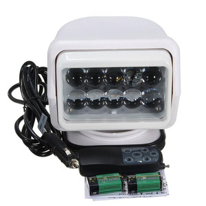 Spot 1km IP65 7 pulgadas 50W reflector led pequeño volumen Luz de búsqueda Marina luz de trabajo LED con control de degradación - Product Image 2