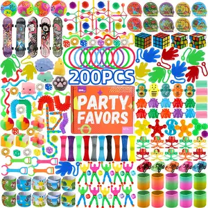 200pcs Classroom Party Favors Prizes for Kids Birthday Goodie Bag Fillers Pinata Fillers