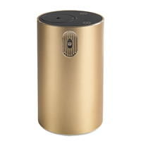 Difusor de Aroma para Auto Recargable por USB, Metálico, sin Agua, de Larga Duración (80 Horas), con Luz LED, para Uso Diario en el Hogar, Hotel y Auto