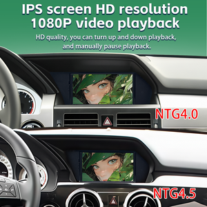 7inch <span class=keywords><strong>Android</strong></span> 14 Car DVD Player cho MERCEDES BENZ GLK x204 GPS navigation Carplay tự động BT 8581 680 665 âm thanh xe hơi Stereo ntg <span class=keywords><strong>4.0</strong></span> - Product Image 3