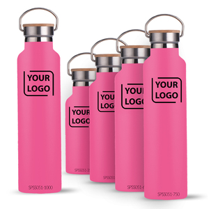 Doppio Isolamento <span class=keywords><strong>750</strong></span> ml Bottiglia BPA Libero Bottiglia di Acqua per Lo Sport di Vuoto In Acciaio Inox Bottiglia Isolato - Product Image 1