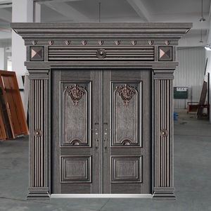 Porte in acciaio a doppia foglia più vendute di TECHTOP-motivi rinascimentali e offerte di acquisto alla rinfusa - Product Image 1
