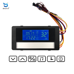<span class=keywords><strong>Interruptor</strong></span> Táctil de Espejo de 6 Teclas para Baño con Múltiples Funciones 12V 5A 60W, Hora, Temperatura, <span class=keywords><strong>Bluetooth</strong></span> y Música - Product Image 1