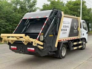 รถบรรทุกเก็บขยะสำหรับที่อยู่อาศัยขนาด 8,000 ลิตร ยี่ห้อ Foton 4x2 รถบดอัดขยะขนาด 14 ลูกบาศก์เมตร - Product Image 4