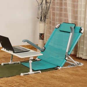 <strong>Back</strong> <strong>Support</strong> Adjustable Outdoor Waterproof Beach Folding <strong>Chair</strong> With Armrest - Product Image 5