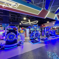 Simulateur de réalité virtuelle VART 360, cinéma VR 9D, montagnes russes, films, simulateur de mouvement VR 360 pour zone de jeux VR