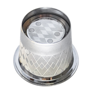 Nouveau filtre K-Cups rechargeable en acier inoxydable 304 pour cafetières Keurig 1.0 <span class=keywords><strong>dosettes</strong></span> de café à thé écologiques - Product Image 2