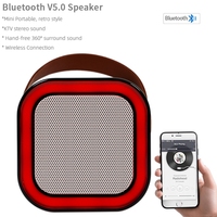 Altavoces Portátiles Mini en Oferta con Micrófono, Altavoz BT Profesional Inalámbrico para Interiores y Exteriores