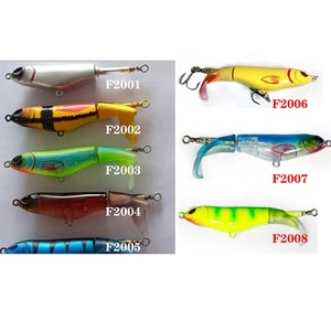 ODS leurre Whopper Plopper 15.3G/11cm appât artificiel dur plop souple queue rotative pêche en eau de surface leurres Plopper - Product Image 2