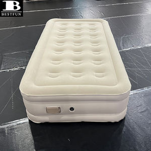 Matelas Gonflable Simple avec Pompe Électrique Intégrée, <span class=keywords><strong>Lit</strong></span> Gonflable Portable Floqué surélevé <span class=keywords><strong>pour</strong></span> la Maison, les Invités et <span class=keywords><strong>le</strong></span> Camping - Product Image 5