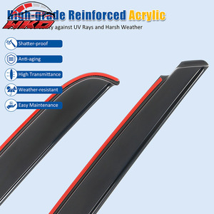 Visera para Ventana Interior para Ford F250 97-99 y F150 97-03, Protección Contra la Lluvia - Product Image 4