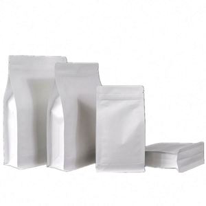 Sachets de café refermables en kraft, pochettes verticales 12x22cm, pack promotionnel - Product Image 1
