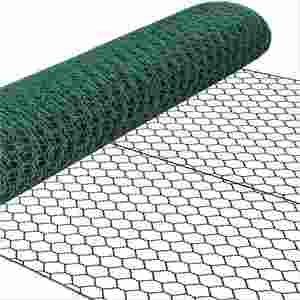 Maille hexagonale pour cages à poulets ou à canards, services de pliage, de découpe et de soudage sur mesure pour les applications de mailles à mailles losangées - Product Image 1