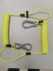 溶接鋼検査ナイロンラヤードカラビナー付き落下安全長ロープテザリング逮捕フックANSIスタンダード - Product Image 3